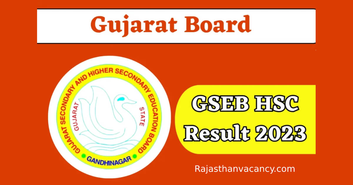 Gseb org HSC Results 2023 {Expected Date} Gujarat Board 12th Commerce