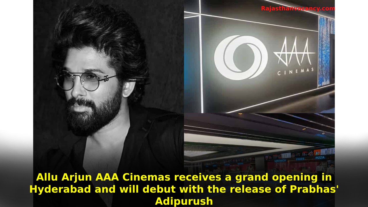 Allu Arjun AAA Cinemas receives a grand opening in Hyderabad