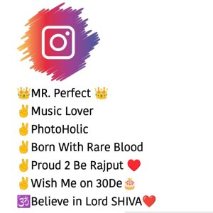 instagram bio for boys stylish