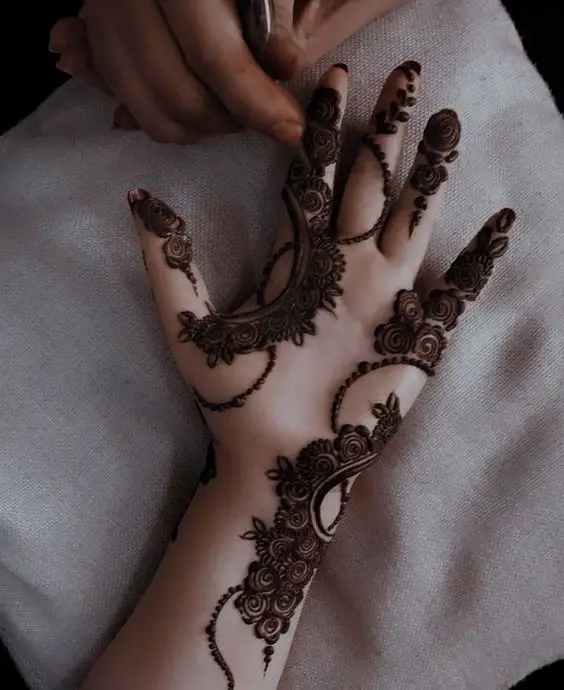 Finger Mehndi Design