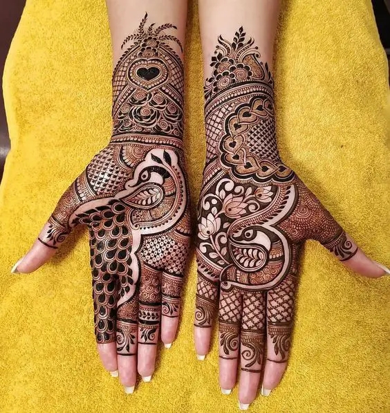 karwa chauth mehndi design