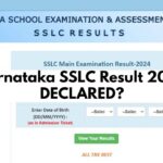 SSLC 10th result 2024 karnataka DECLARED @karresults.nic.in