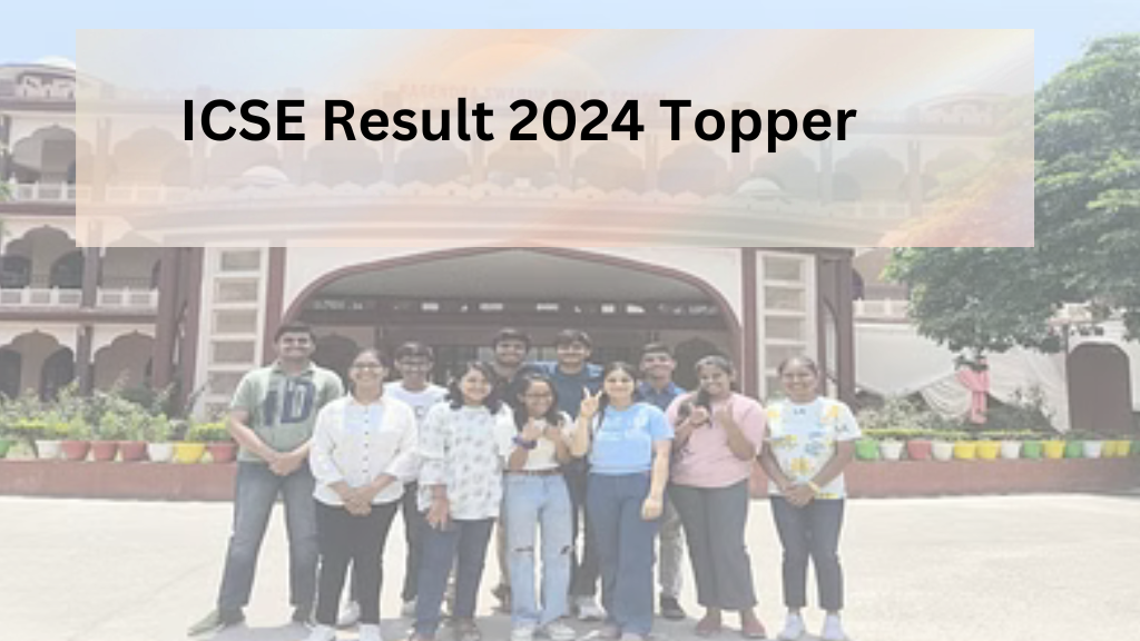 ICSE Result 2024 Topper