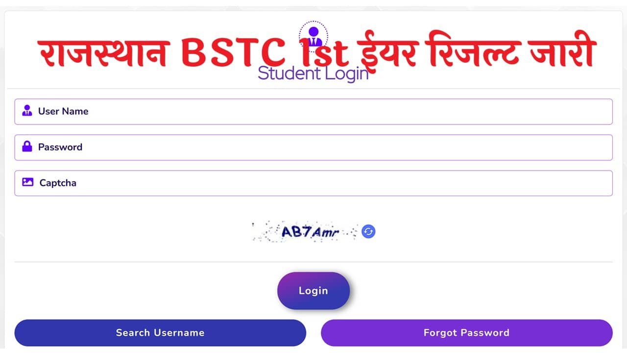 Rajasthan DElED 1st Year Result 2025