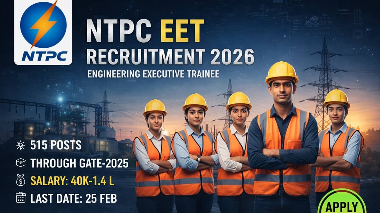 NTPC EET Recruitment 2026