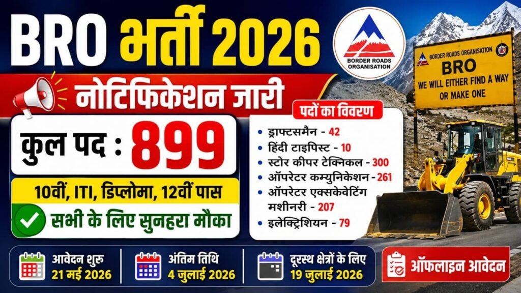 BRO Recruitment 2026