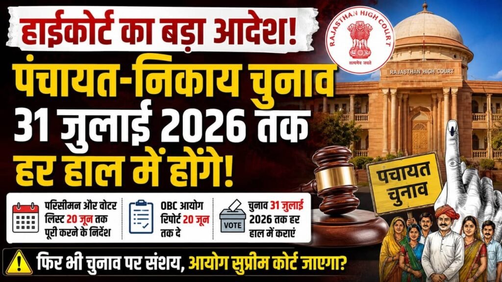 Rajasthan Panchayat Election 2026