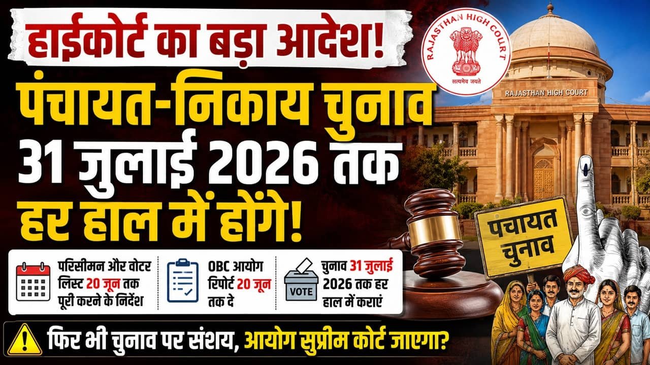 Rajasthan Panchayat Election 2026