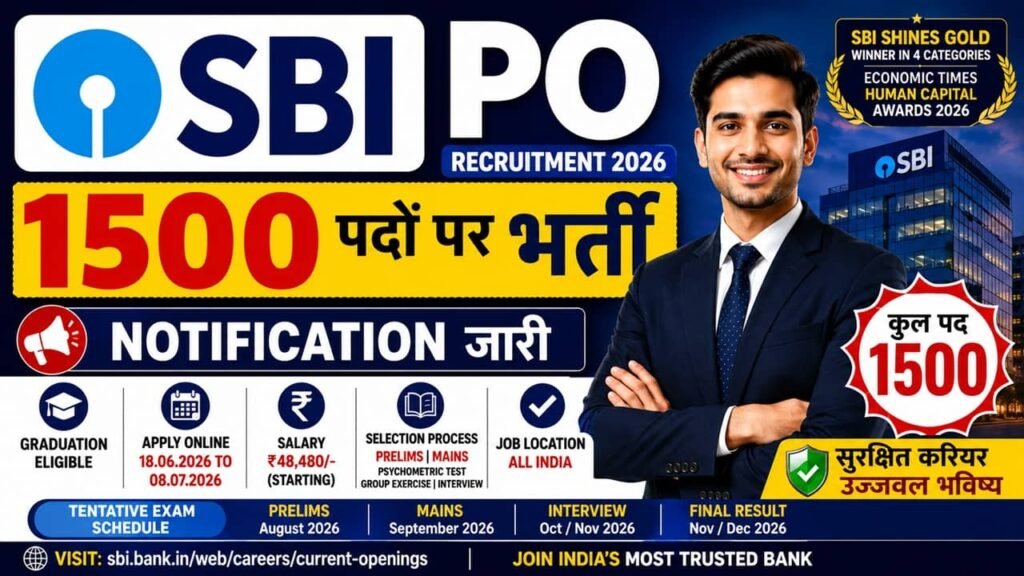 SBI PO Recruitment 2026