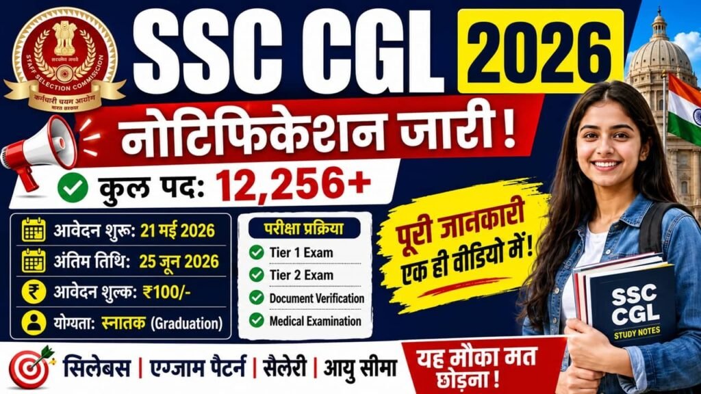 SSC CGL Recruitment 2026