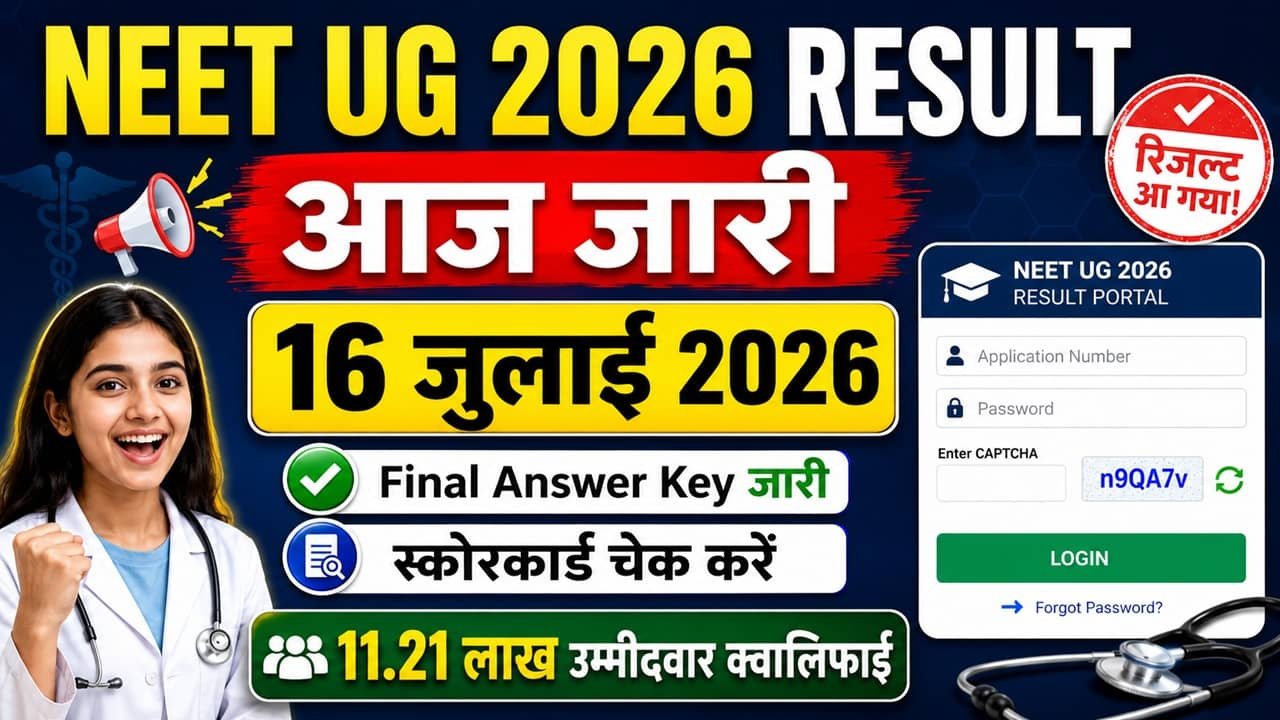 NEET UG Result 2026
